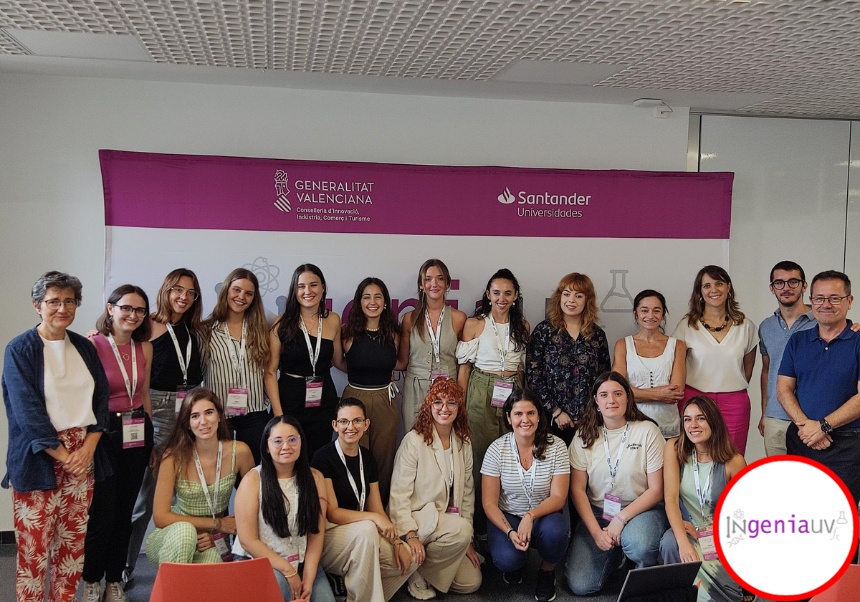 El Vicerectorat d'Innovació i Transferència atorga els premis IngeniaUV, el programa d'emprenedoria femenina patrocinat per la Conselleria d'Innovació, Indústria, Comerç i Turisme i Santander Universidades